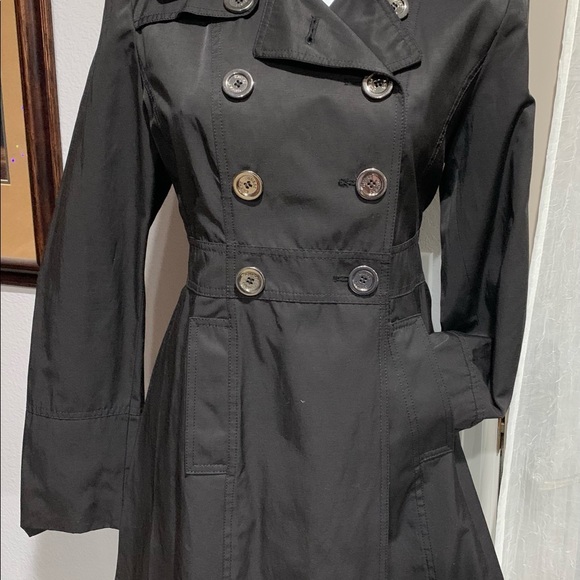 Guess Double Breasted Trench Coat - Picture 2 of 8